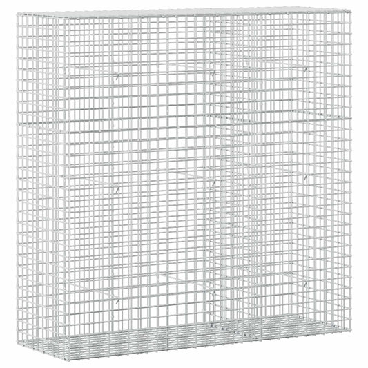 Gabion with 5 mm Wire and 5x5 cm Mesh 150x50x150 cm