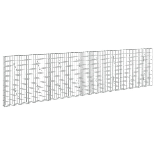 Gabion with 5 mm Wire and 5x10 cm Mesh 400x10x100 cm