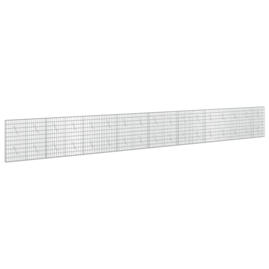 Gabion with 5 mm Wire and 5x10 cm Mesh 850x10x100 cm
