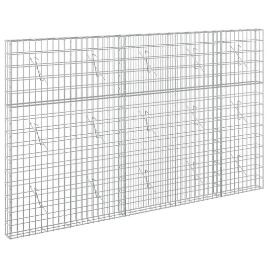 Gabion with 5 mm Wire and 5x10 cm Mesh 250x10x150 cm