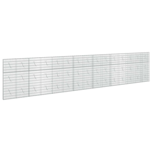 Gabion with 5 mm Wire and 5x10 cm Mesh 750x10x150 cm