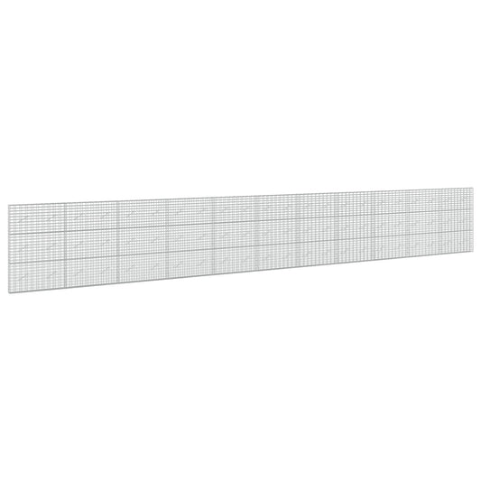 Gabion with 5 mm Wire and 5x10 cm Mesh 1100x10x150 cm