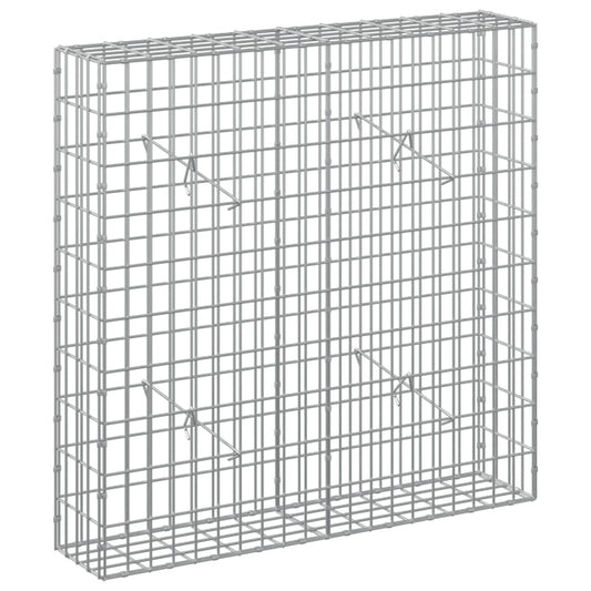 Gabion with 5 mm Wire and 5x10 cm Mesh 100x20x100 cm