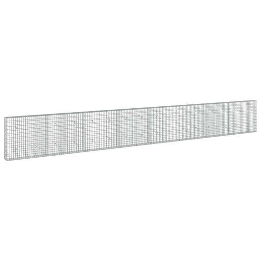 Gabion with 5 mm Wire and 5x10 cm Mesh 800x20x100 cm
