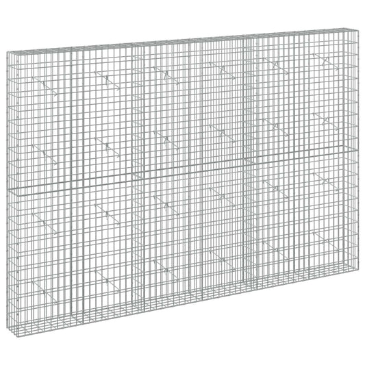 Gabion with 5 mm Wire and 5x10 cm Mesh 300x20x200 cm