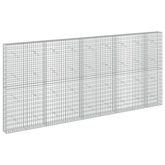Gabion with 5 mm Wire and 5x10 cm Mesh 450x20x200 cm