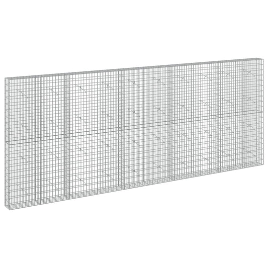Gabion with 5 mm Wire and 5x10 cm Mesh 500x20x200 cm