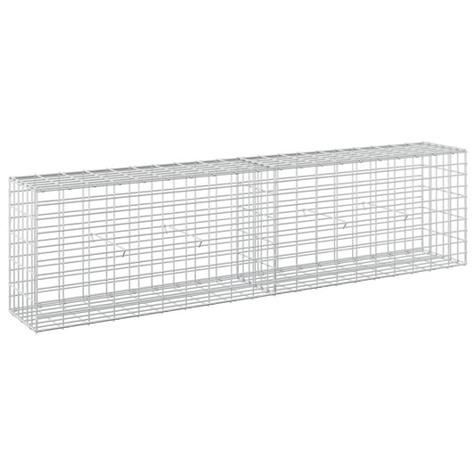 Gabion with 5 mm Wire and 5x10 cm Mesh 200x30x50 cm