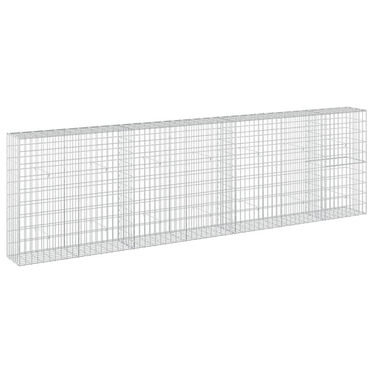 Gabion with 5 mm Wire and 5x10 cm Mesh 350x30x100 cm
