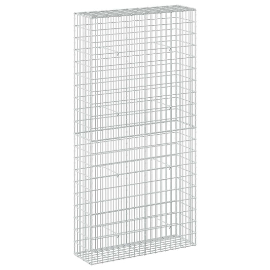 Gabion with 5 mm Wire and 5x10 cm Mesh 100x30x200 cm