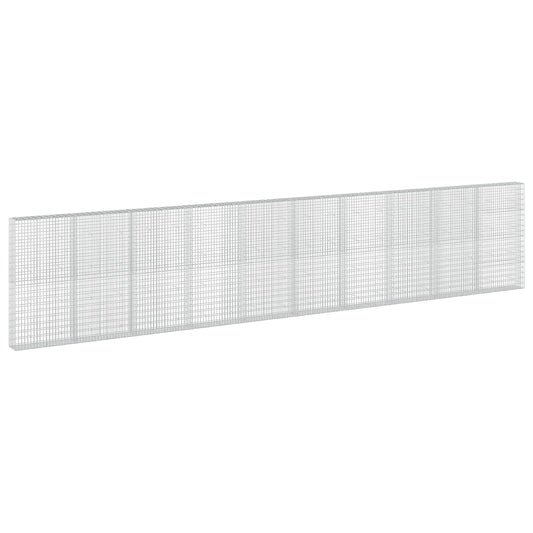 Gabion with 5 mm Wire and 5x10 cm Mesh 1000x30x200 cm