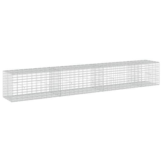 Gabion with 5 mm Wire and 5x10 cm Mesh 350x50x50 cm