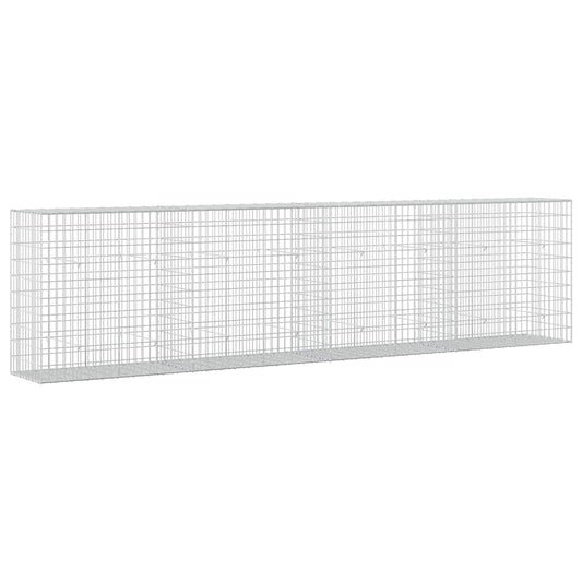 Gabion with 5 mm Wire and 5x10 cm Mesh 400x50x100 cm