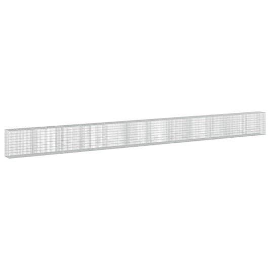 Gabion with 5 mm Wire and 5x10 cm Mesh 1200x50x100 cm