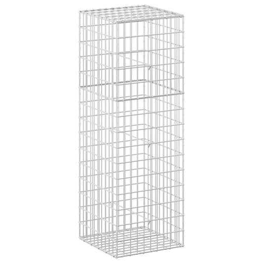 Gabion with 5 mm Wire and 5x10 cm Mesh 50x50x150 cm