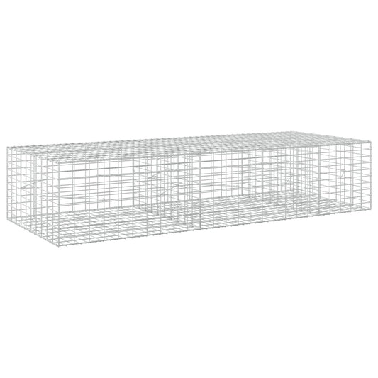 Gabion with 5 mm Wire and 5x10 cm Mesh 250x100x50 cm
