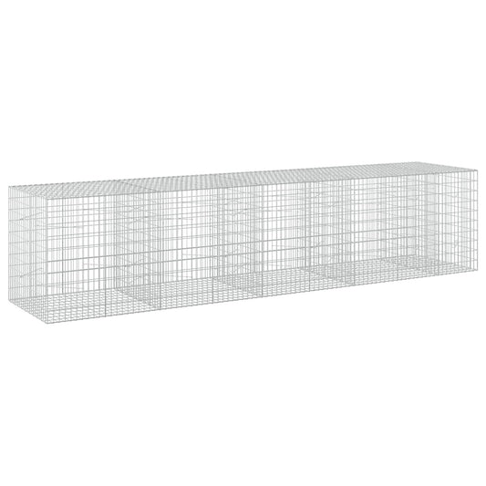 Gabion with 5 mm Wire and 5x10 cm Mesh 450x100x100 cm
