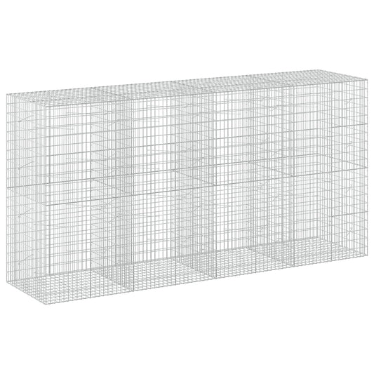 Gabion with 5 mm Wire and 5x10 cm Mesh 400x100x200 cm