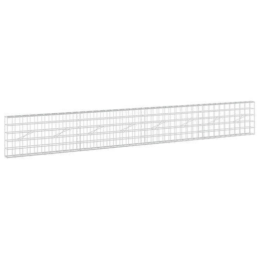 Gabion with 5 mm Wire and 10x10 cm Mesh 400x10x50 cm