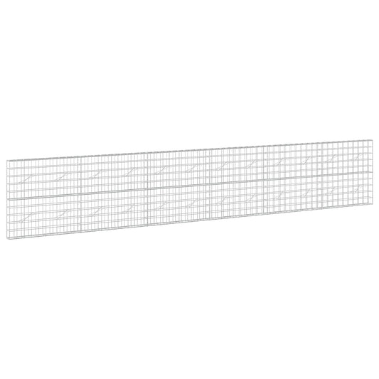Gabion with 5 mm Wire and 10x10 cm Mesh 600x10x100 cm