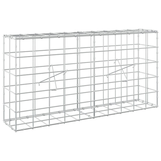 Gabion with 5 mm Wire and 10x10 cm Mesh 100x20x50 cm