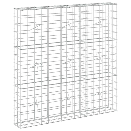 Gabion with 5 mm Wire and 10x10 cm Mesh 150x20x150 cm