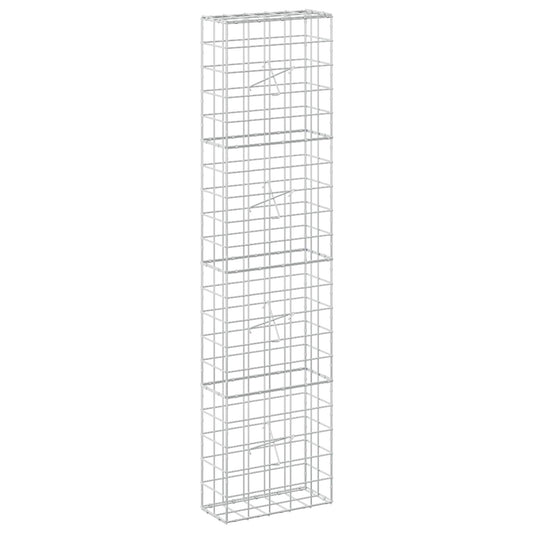 Gabion with 5 mm Wire and 10x10 cm Mesh 50x20x200 cm
