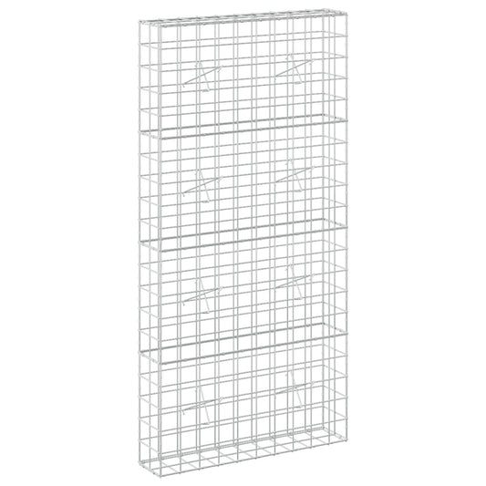 Gabion with 5 mm Wire and 10x10 cm Mesh 100x20x200 cm