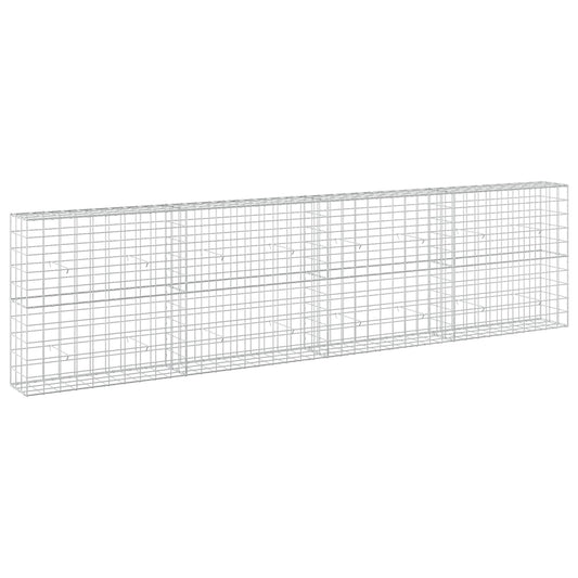 Gabion with 5 mm Wire and 10x10 cm Mesh 400x30x100 cm