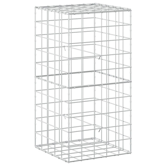 Gabion with 5 mm Wire and 10x10 cm Mesh 50x50x100 cm
