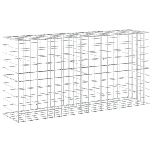 Gabion with 5 mm Wire and 10x10 cm Mesh 200x50x100 cm