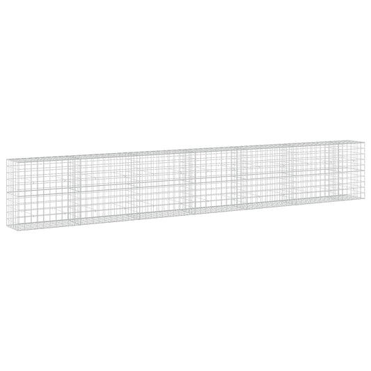 Gabion with 5 mm Wire and 10x10 cm Mesh 650x50x100 cm