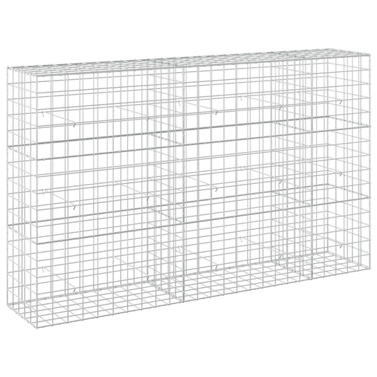 Gabion with 5 mm Wire and 10x10 cm Mesh 250x50x150 cm