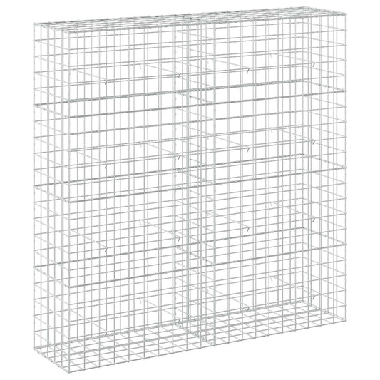 Gabion with 5 mm Wire and 10x10 cm Mesh 200x50x200 cm