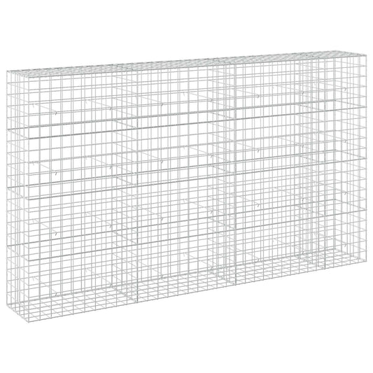 Gabion with 5 mm Wire and 10x10 cm Mesh 350x50x200 cm