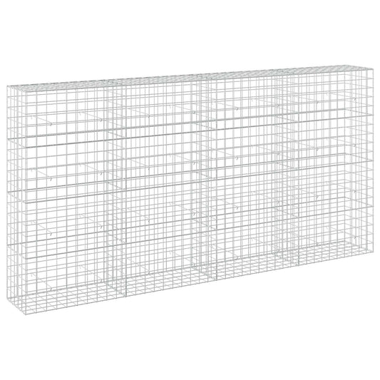 Gabion with 5 mm Wire and 10x10 cm Mesh 400x50x200 cm