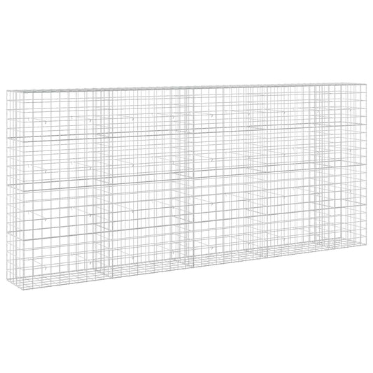 Gabion with 5 mm Wire and 10x10 cm Mesh 450x50x200 cm