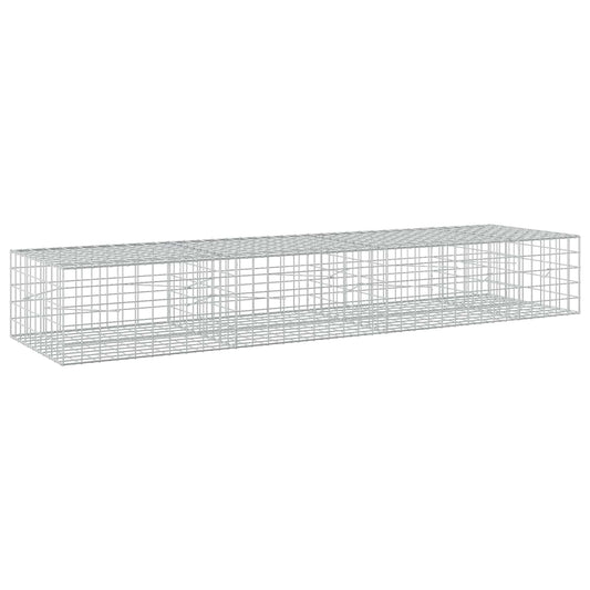 Gabion with 5 mm Wire and 10x10 cm Mesh 350x100x50 cm
