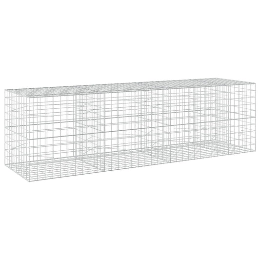 Gabion with 5 mm Wire and 10x10 cm Mesh 350x100x100 cm