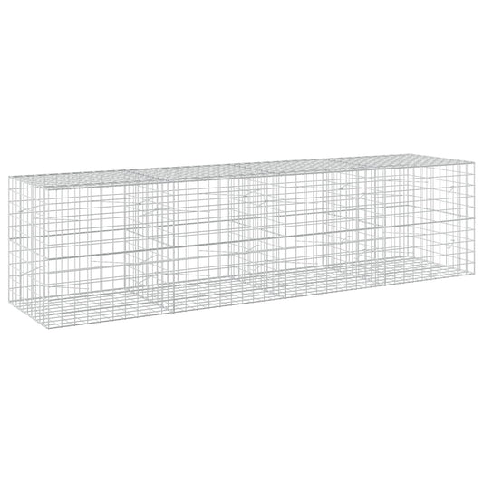 Gabion with 5 mm Wire and 10x10 cm Mesh 400x100x100 cm