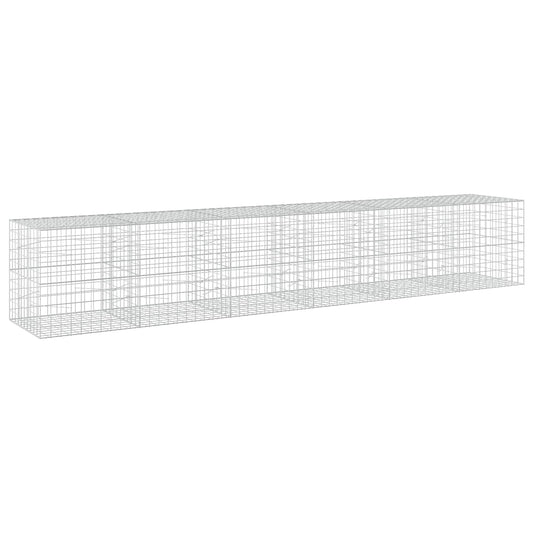Gabion with 5 mm Wire and 10x10 cm Mesh 600x100x100 cm