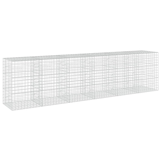 Gabion with 5 mm Wire and 10x10 cm Mesh 600x100x150 cm