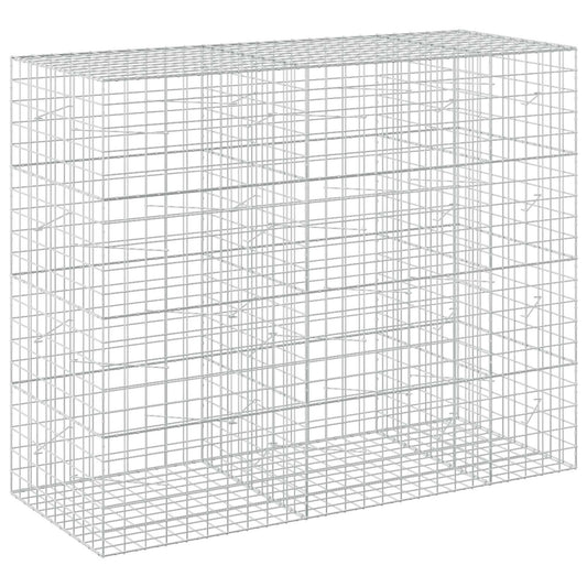 Gabion with 5 mm Wire and 10x10 cm Mesh 250x100x200 cm