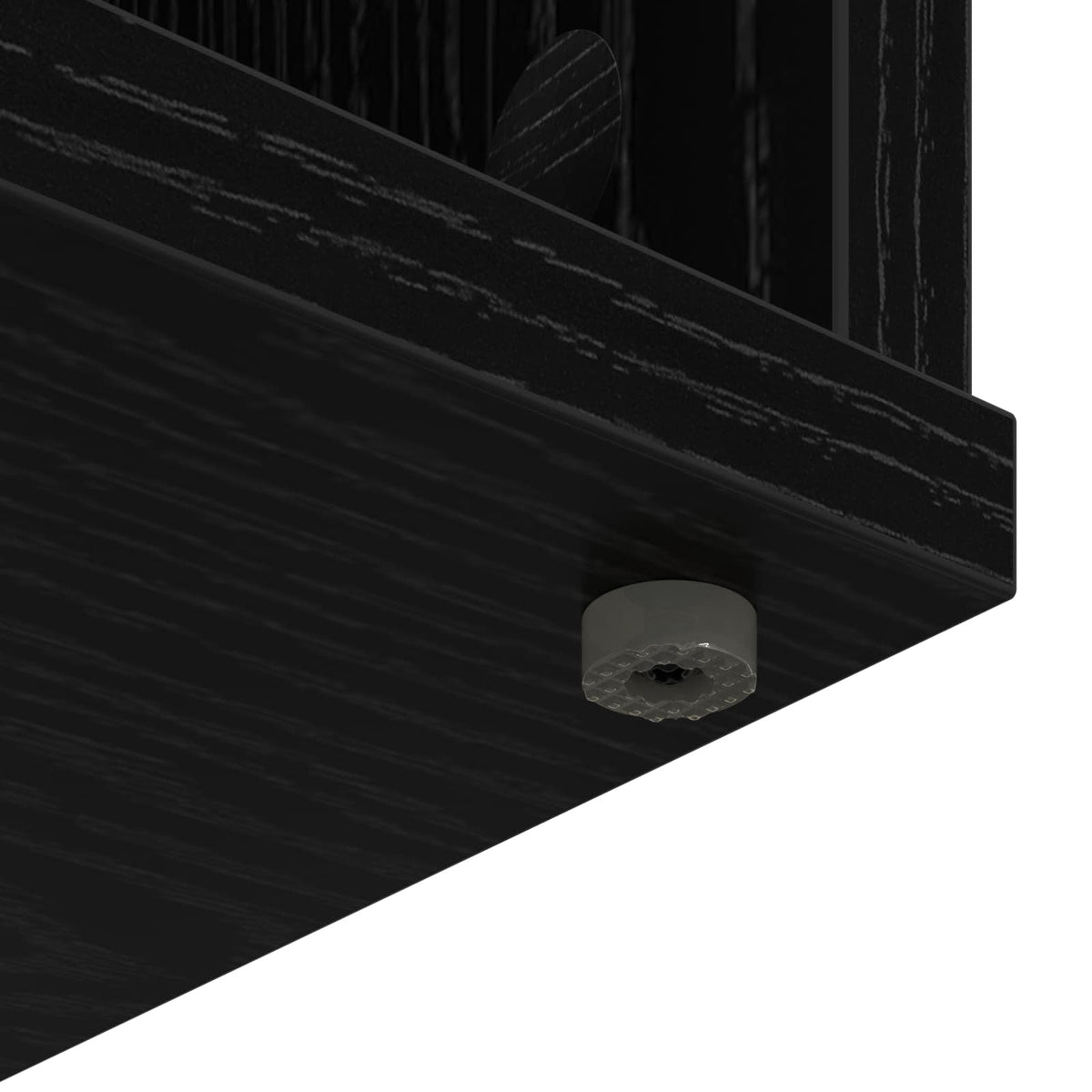Electric Fireplace Black Oak 100 x 37 x 45.5 cm Engineered wood