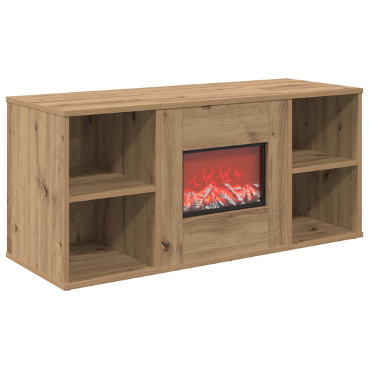 Electric Fireplace Artisan Oak 100 x 37 x 45.5 cm