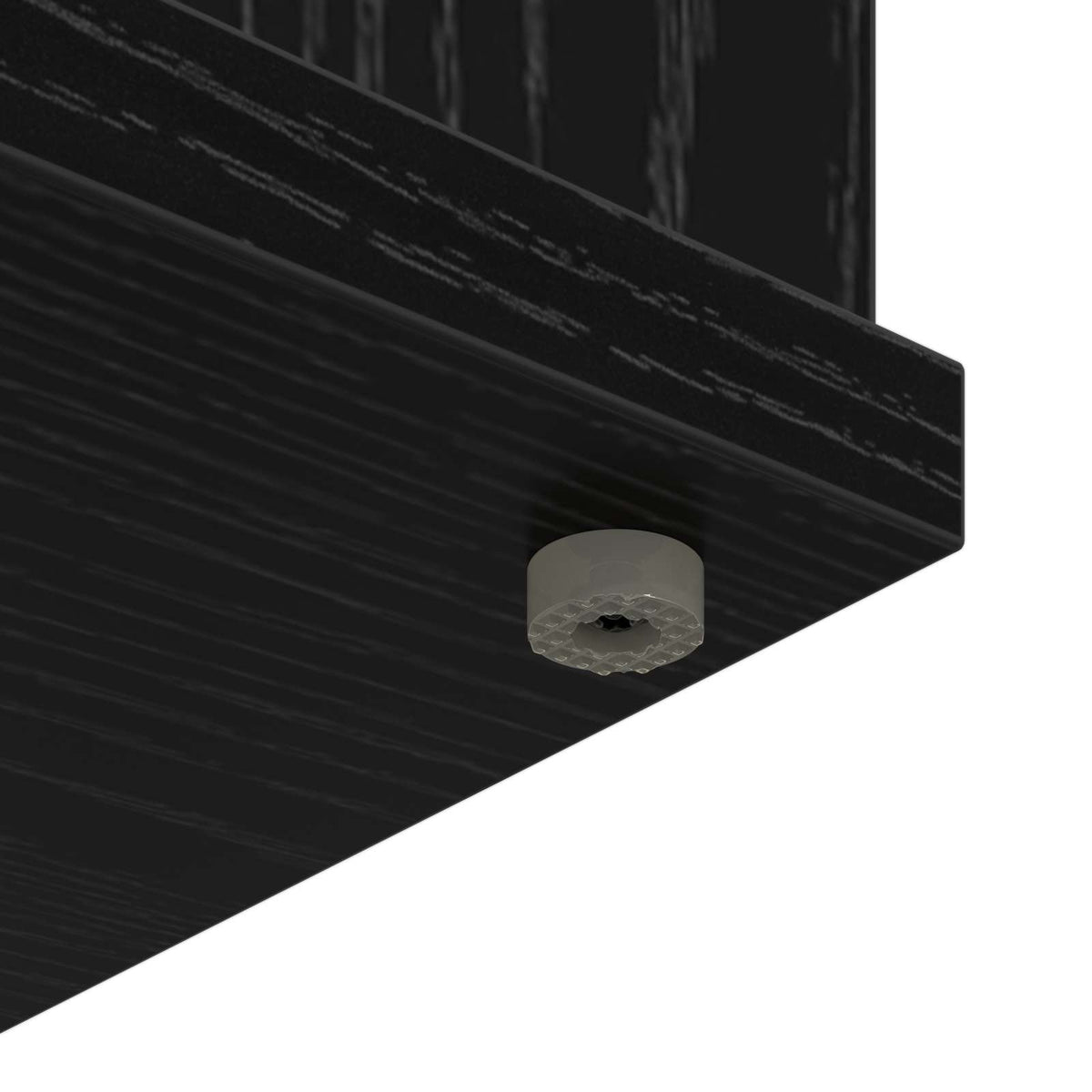 Electric Fireplace Black Oak 47 x 18 x 48 cm Engineered wood