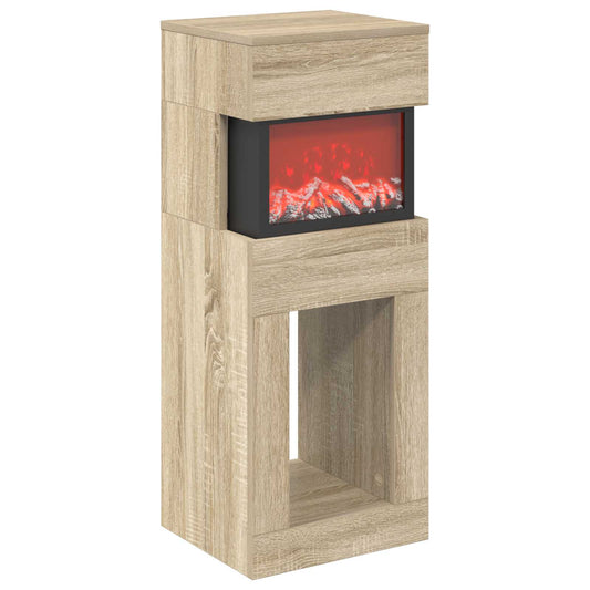 Electric Fireplace Sonoma 35 x 30 x 86 cm Engineered wood