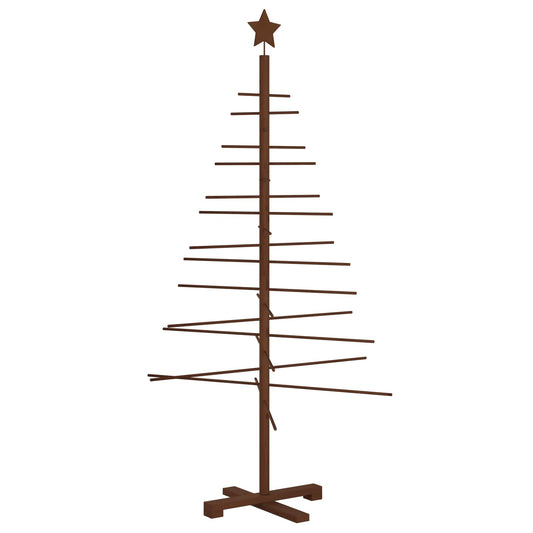Wooden Christmas Tree 150 cm Bamboo and Solid Pine Wood