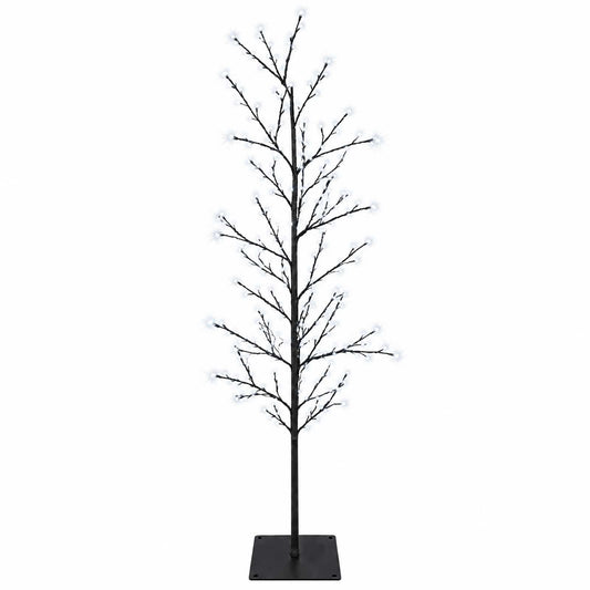 Micro Birch Christmas Tree Black 18 x 18 x 150 cm Steel