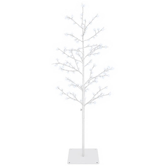 Micro Birch Christmas Tree White 120 cm Steel 279 LEDs